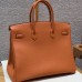 Hermes Birkin 35 in Orange Togo Leather GHW