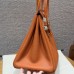 Hermes Birkin 35 in Orange Togo Leather GHW