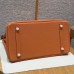 Hermes Birkin 35 in Orange Togo Leather GHW