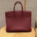 Hermes Birkin 35 in Rouge H Togo Leather GHW