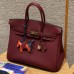 Hermes Birkin 35 in Rouge H Togo Leather GHW