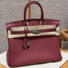 Hermes Birkin 35 in Ruby Togo Leather PHW