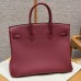 Hermes Birkin 35 in Ruby Togo Leather PHW