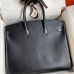 Replica Hermes Box Black Birkin 35cm Bag