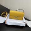Hermes Constance Long To Go Wallet in Jaune Ambre Epsom Leather PHW