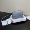 Hermes Constance Long To Go Wallet in Bleu Lin Epsom Leather PHW