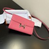 Hermes Constance Long To Go Wallet in Rose Lipstick Epsom Leather PHW