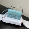 Hermes Constance Long To Go Wallet in Tiffany Blue Epsom Leather PHW