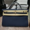 Hermes Voyage Kelly 50 Bag in Deep Blue Togo Leather PHW