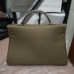 Hermes Voyage Kelly 50 Bag in Etoupe Togo Leather PHW Hermes Voyage Kelly 50 Bag in Etoupe Togo Leather PHW