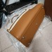 Hermes Voyage Kelly 50 Bag in Gold Togo Leather PHW