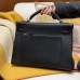 Hermes Kelly 42 Maxi Black Togo Leather PHW