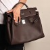 Hermes Kelly 42 Maxi Ebene Togo Leather PHW Hermes Kelly 42 Maxi Ebene Togo Leather PHW