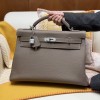 Hermes Kelly 42 Maxi Etoupe Togo Leather PHW