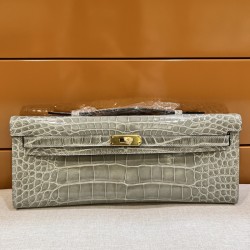 Shop Replica Hermes Kelly Cut Clutch Gris Névé Alligator Crocodile Shiny Skin Replica Hermes Kelly Cut Clutch Gris Névé Alligator Crocodile Shiny Skin