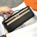 Hermes Kelly Cut Clutch in Black Epsom Leather Hermes Kelly Cut Clutch in Black Epsom Leather
