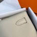 Hermes Kelly Cut Clutch in Craie Epsom Leather Hermes Kelly Cut Clutch in Craie Epsom Leather