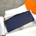 Hermes Kelly Cut Clutch in Deep Blue Epsom Leather Hermes Kelly Cut Clutch in Deep Blue Epsom Leather