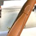Hermes Kelly Cut Clutch in Gold Epsom Leather