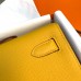 Hermes Kelly Cut Clutch in Jaune Ambre Epsom Leather Hermes Kelly Cut Clutch in Jaune Ambre Epsom Leather