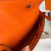 Hermes Kelly Cut Clutch in Orange Epsom Leather Hermes Kelly Cut Clutch in Orange Epsom Leather