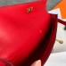 Hermes Kelly Cut Clutch in Red Epsom Leather Hermes Kelly Cut Clutch in Red Epsom Leather