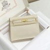 Hermes Kelly Danse Evercolor Bag Craie GHW