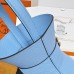 Replica Hermes Mini Medor Bag in Celeste color