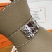 Etoupe Epsom Leather Grain Texture - Replica Hermes Medor Bag