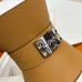 Close-up of Medor Lock on Replica Hermes Bag