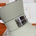 Close-up of Medor Lock on Replica Hermes Bag