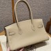 Hermes Shoulder Birkin 29 in Trench Evercolor Leather Hermes Shoulder Birkin 29 in Trench Evercolor Leather