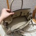 Hermes Shoulder Birkin 29 in Trench Evercolor Leather Hermes Shoulder Birkin 29 in Trench Evercolor Leather