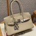 Hermes Shoulder Birkin 29 in Trench Evercolor Leather Hermes Shoulder Birkin 29 in Trench Evercolor Leather