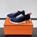 Close-up of signature H detail on Replica Hermes Bouncing Sneaker