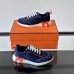 Replica Hermes Bouncing Sneaker toe box and front panel stitching