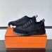 Premium leather texture close-up on Replica Hermes Bouncing Sneaker