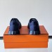 Premium leather texture close-up on Replica Hermes Bouncing Sneaker