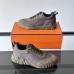 Heel counter and pull tab on Replica Hermes Bouncing Sneaker