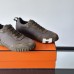Replica Hermes Bouncing Sneaker toe box and front panel stitching