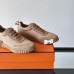 Heel counter and pull tab on Replica Hermes Bouncing Sneaker