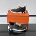 Replica Hermes Bouncing Sneaker toe box and front panel stitching