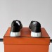 Premium leather texture close-up on Replica Hermes Bouncing Sneaker