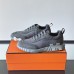 Close-up of signature H detail on Replica Hermes Bouncing Sneaker
