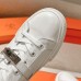 Leather heel counter of Hermes Kelly Bucket Sneaker style