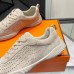 Hermes Beige Suede Neon Sneaker Hermes Beige Suede Neon Sneaker