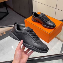 Replica Hermès Neon Men’s Casual Day Sneaker Black Smooth Goatskin Leather Chaine d’Ancre Anchor Inspired Sculpted Stone Blue Rubber Sole Lambskin Lining Breathable Perforated Toe Luxury Leather Trainer Shoe Replica Hermès Neon Men’s Casual Day Sneaker Black Smooth Goatskin Leather Chaine d’Ancre Anchor Inspired Sculpted Stone Blue Rubber Sole Lambskin Lining Breathable Perforated Toe Luxury Leather Trainer Shoe