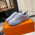 Hermes Blue Suede Neon Sneaker Hermes Blue Suede Neon Sneaker
