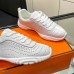 Hermes White Neon Sneaker